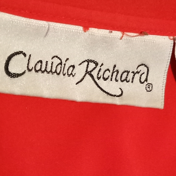 Claudia Richard Red Blouse - Picture 6 of 6